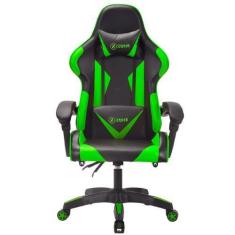 Cadeira Gamer Reclinável Premium X-Zone Cgr-01 Preta e Verde - XZONE