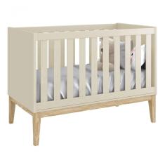 Berço Americano Classic New Areia Fosco Com Natural - Reller