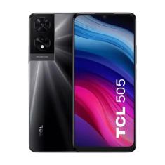 Smartphone tcl 505 128gb com nfc cinza, 128GB, Cinza