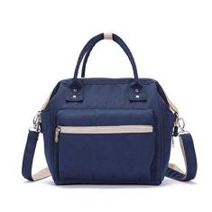 Bolsa multifuncional para troca de bebê Fralda Mochila Mochila de náilon impermeável Tecido de nylon elegante e leve Mochila multifuncional de viagem de alta capacidade