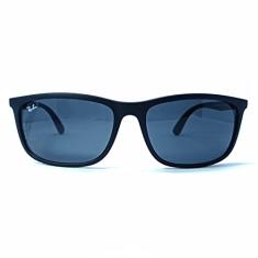 Ray-Ban RB4328L 601S87 Preto Fosco Lente Cinza Escuro Tam 63