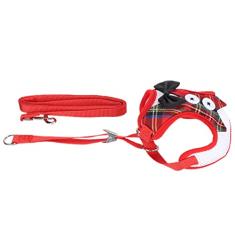 Coleiras e Trelas para Gatos, Suprimentos para Gatos, Respiráveis ​​à Prova de Fuga, para Caminhar, Colete Com Laço Fofo, Trela, Suprimentos para Gatos (P 20,5x7,5x3cm /