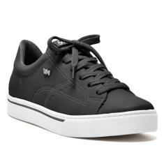 Tênis Casual Feminino Napa Preto Via Marte 016-008-01