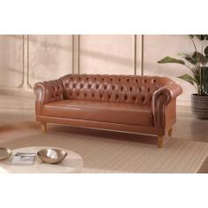 Sofá 3 Lugares Chesterfield Clássico Duque - Zurc Decor