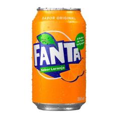 Refrigerante Fanta Laranja 350ml, Laranja, 350ml