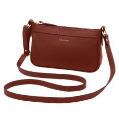 Bolsa Mariart Maragogi Couro Feminina Transversal