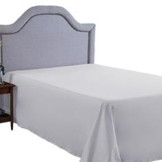 Lençol Cama Box Casal 400 Fios Sem Elástico Virol Toque Extra Macio - 
