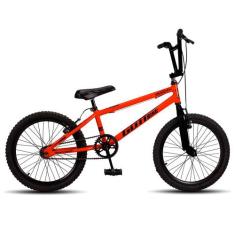 Bicicleta Infantil Aro 20 Bmx Freio V-Brake Gottbike, Laranja, Preto