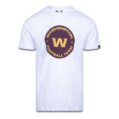 Camiseta Nfl Washington Football Branco Preto New Era