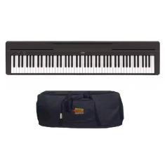 Kit Piano Yamaha P45 Com Fonte E Capa