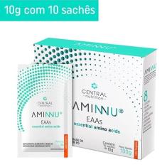 Aminnu 10 Sachês de 10g (100g) - Central Nutrition