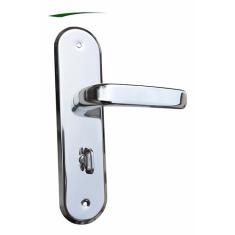 Fechadura para Banheiro Espelho Aço 40mm MGM Stilo Cromado