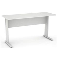 Mesa reta 1,20x0,60  Cor Cinza sem gavetas