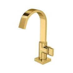 Torneira de Mesa para Lavatório Polo Bica Alta Gold - Deca