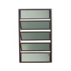 Janela de Alumínio Basculante 100x100cm Vidro Mini Boreal Plus Brimak