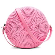 Bolsa Redonda Pequena Moda Fashion Feminina Alça Transversal Para Pass