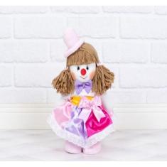 BONECO PALHAÇO AMORE 30cm PARA PRESENTE  - CKD CONFECÇÕES, Palhacinha,
