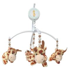 Mobile Para Berço Musical Giratório Girafa - Erich Baby