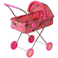 Carrinho de Boneca Roma I C/ Capota - Brinquedos Oliveira