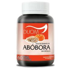 Óleo de Semente de Abóbora 1000mg - Suplemento 60 Cápsulas - Duom