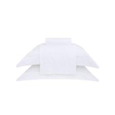 Jogo De Cama Queen Cetim 300 Fios Buddemeyer Damask Branco