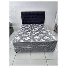 Cama Box Casal Conjugada Ortopédico (5cm) Colchão Dos Sonhos