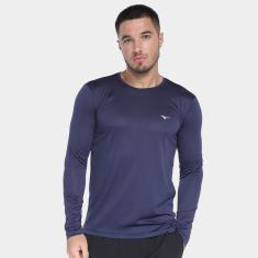 Camiseta Mizuno Nirvana Manga Longa Masculina-Masculino