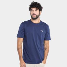 Camiseta New Era NFL New England Patriots Patch Neepat Masculina-Masculino