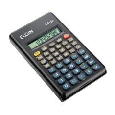 Calculadora Científica Elgin 56 Funções Preta 1 Unidade