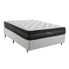 Cama Box de Casal Herval Palermo, Molas Ensacadas, 67x138x188 cm