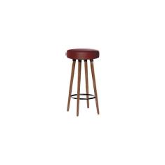 Banqueta Moderna Alta Roma Slim Romã 70cm