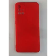 Capa Capinha para sumsung Galaxy a71 Silicone Aveludada Premium - sem,