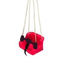 Balanço Infantil -Rosa - Valentina Brinquedos - Com Corda