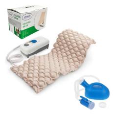 Colchão Inflável 220V Pneumático Anti Feridas Anti Escara Com Motor In