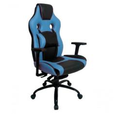 Cadeira Gamer Com Almofada Linha Gamer Racing Azul - DESIGN OFFICE MÓV