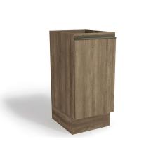 Balcão de Cozinha Maxxi G741 c/ 1 Porta s/ Tampo 40cm Nogal - Kappesberg