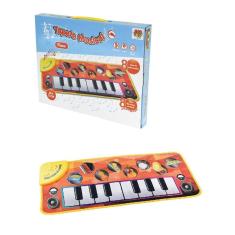 Teclado Musical Com Luz E 8 Notas Musicais Kids Infantil