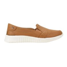 Tênis Kolosh Feminino Calce Fácil Tachas Metálicas Caramelo-Feminino