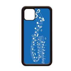 Capa Blue Dancg Music 5-le Staff para iPhone 11 Pro Max para Apple Mobile Case Shell