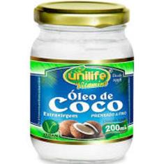 Óleo De Coco Extra Virgem Unilife 200ml