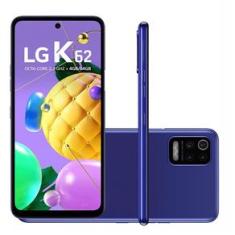Smartphone LG K62 64GB Dual Chip Tela 6.59&quot; Câmera Quádrupla 48MP+5MP+2MP+2MP Frontal 13MP Azul