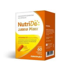 Nutride Vitamina D 2.000 Ui - 60 Cáps - Maxinutri