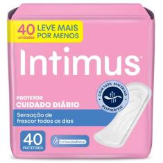 Intimus® Protetor Diário Cuidado diário - 40 UN