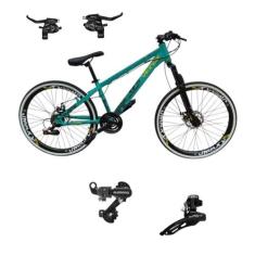Bicicleta Vikingx Aro 26 Tuff 30 Aluminio Unissex Cambio Shimano Daint