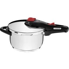 Panela De Pressão Tramontina Inox Fundo Triplo Solar 4,5L