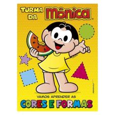 Turma Da Mônica - Vamos Aprender As Cores E Formas