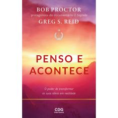 Livro Penso e acontece