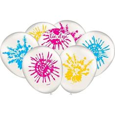 Balão Estampado Tie Dye - 25 unidades