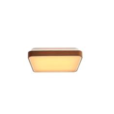 Plafon Metal e Acrílico Amadeirado Timber LED 24W 3000K 40cm St1936