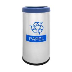 Lixeira Seletiva Recycling Papel 40,5 Litros - Brinox